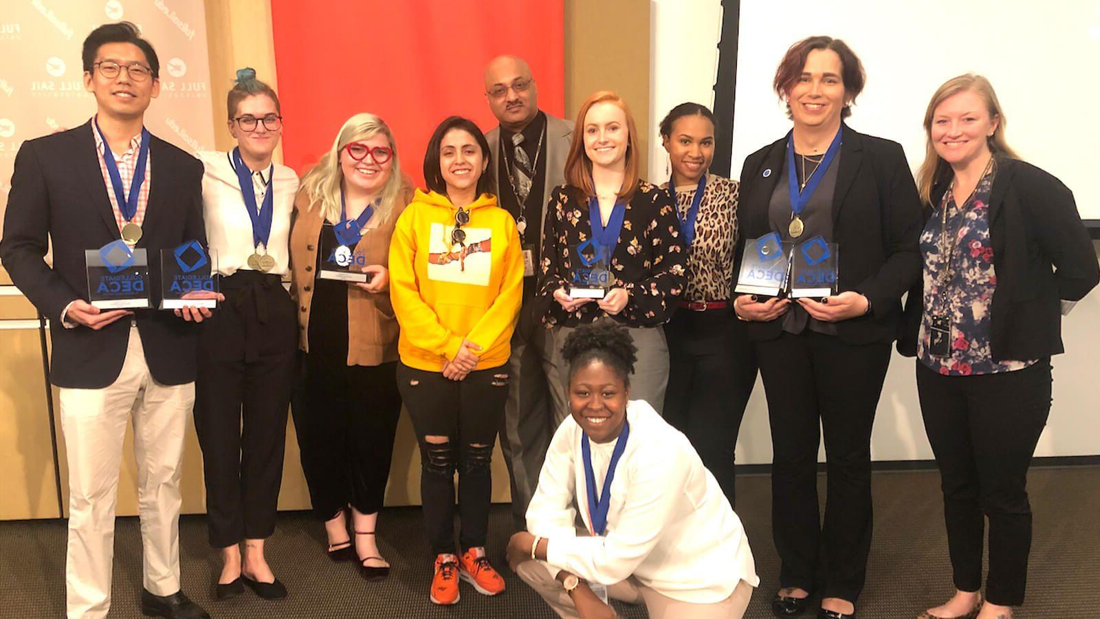 Students Take Home Top Honors at Collegiate DECA State Competition - Hero image 